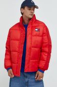 Куртка Tommy Jeans чоловіча колір червоний зимова
