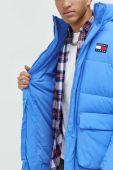 Куртка Tommy Jeans чоловіча зимова колір блакитний Куртка Tommy Jeans чоловіча зимова колір блакитний
