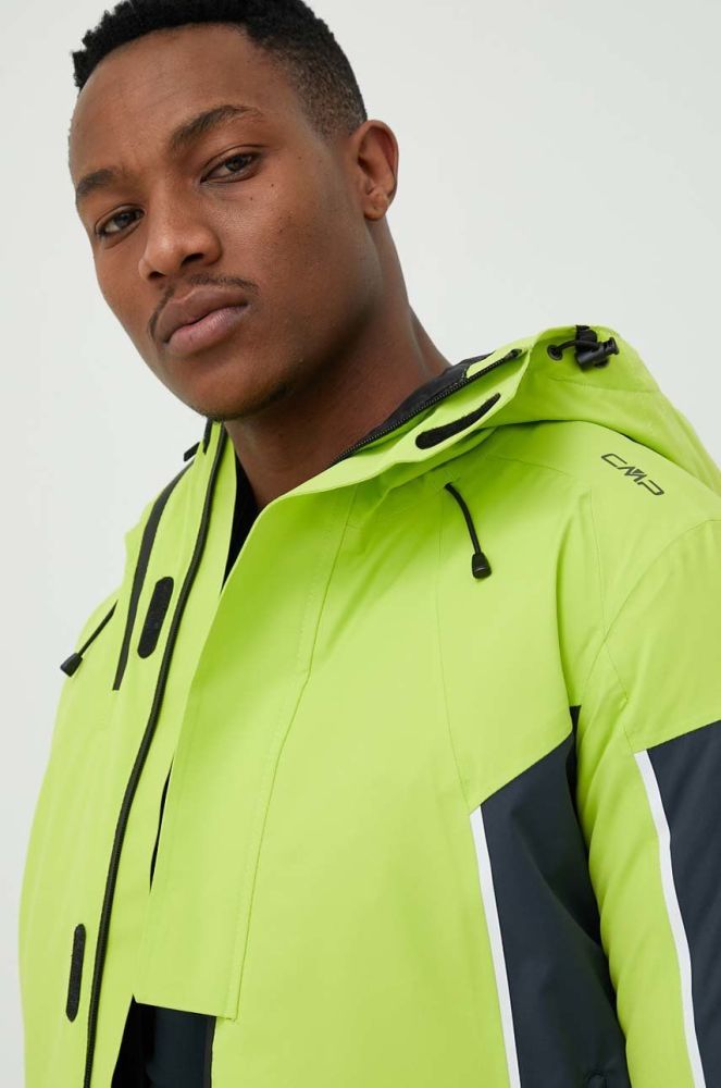 Гірськолижна куртка CMP колір зелений