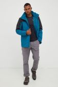 Куртка outdoor Jack Wolfskin Romberg 3in1 колір блакитний Куртка outdoor Jack Wolfskin Romberg 3in1 колір блакитний