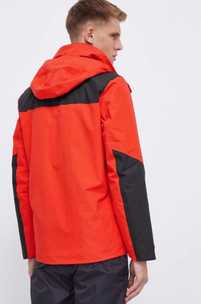 Куртка outdoor Jack Wolfskin Jasper 3in1 колір червоний фото 4