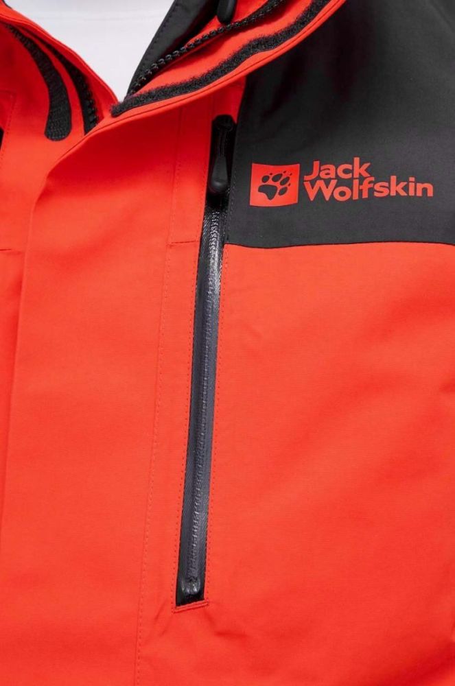 Куртка outdoor Jack Wolfskin Jasper 3in1 колір червоний фото 8