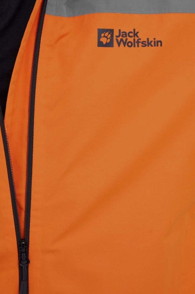 Куртка outdoor Jack Wolfskin Taubenberg 3in1 колір помаранчевий фото 7
