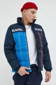 Куртка Karl Kani чоловіча колір синій зимова oversize