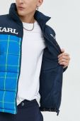 Куртка Karl Kani чоловіча колір синій зимова oversize