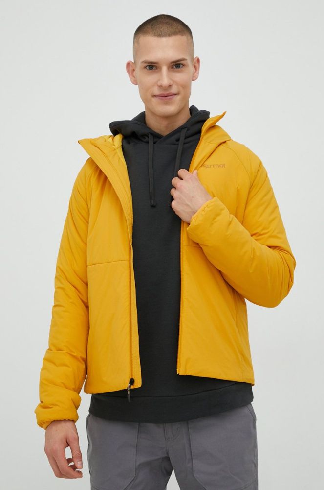 Куртка outdoor Marmot Novus колір жовтий