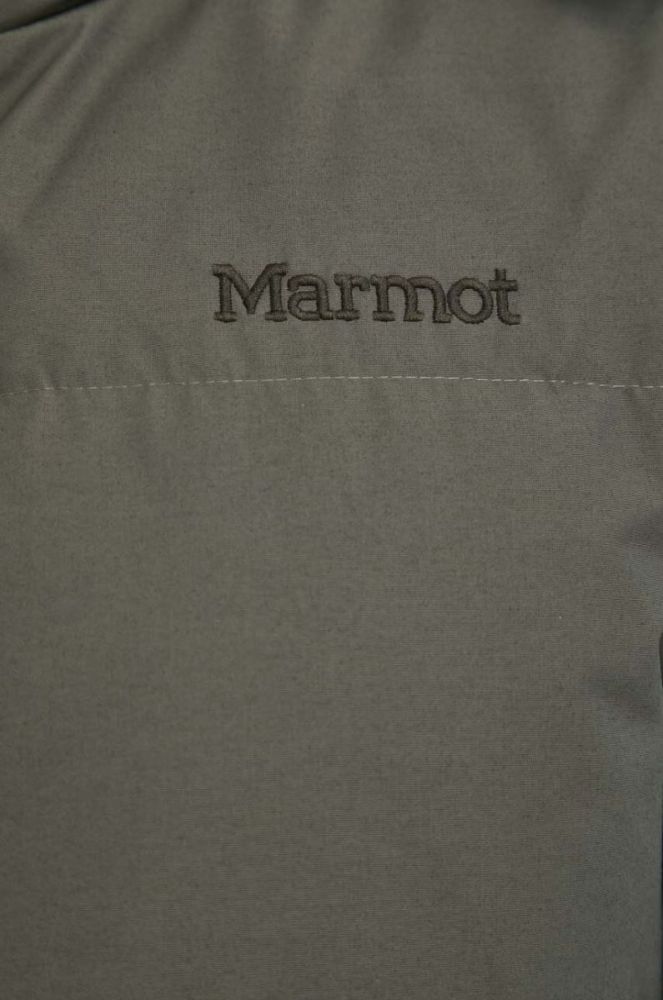 Пухова куртка Marmot чоловіча колір зелений фото 5