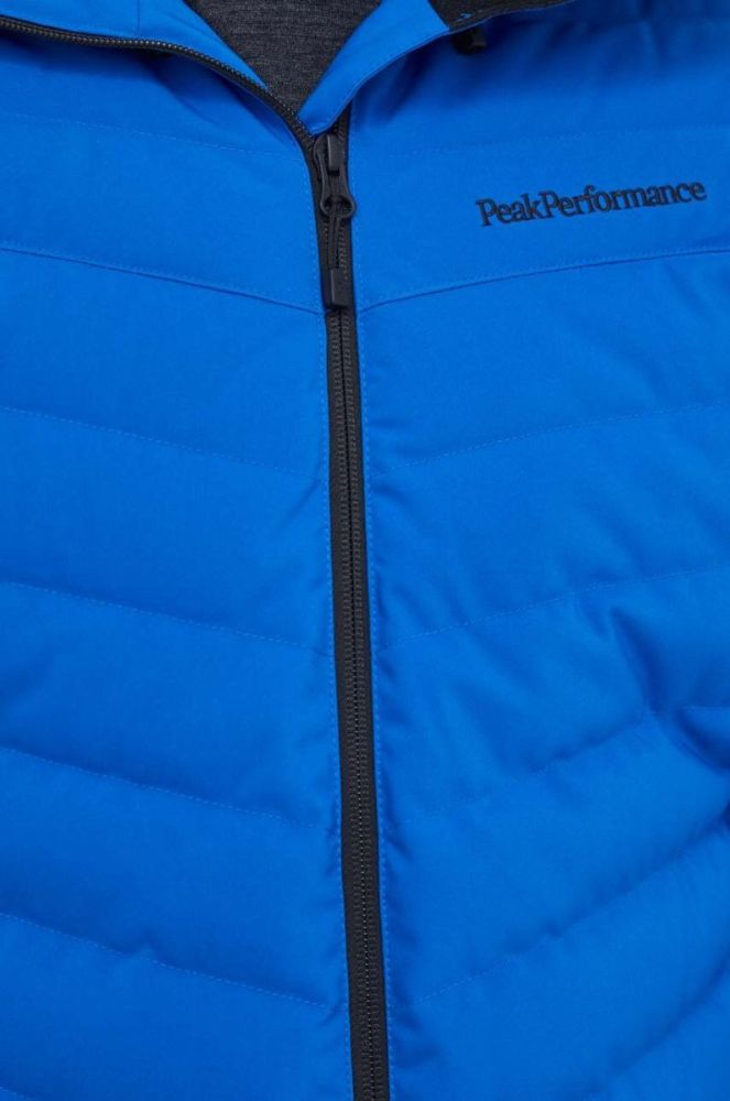 Пухова куртка Peak Performance Frost колір блакитний фото 5