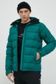 Пухова куртка Peak Performance чоловіча колір зелений зимова (2884614)