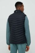 Спортивний пуховий жилет Peak Performance Frost колір чорний перехідний