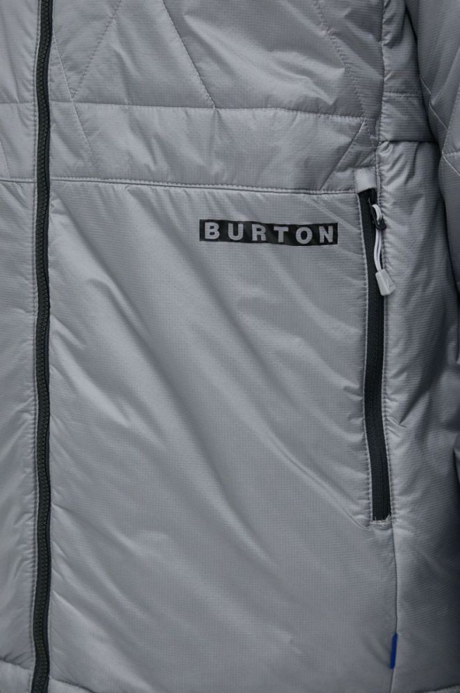 Спортивна куртка Burton колір сірий перехідна фото 5