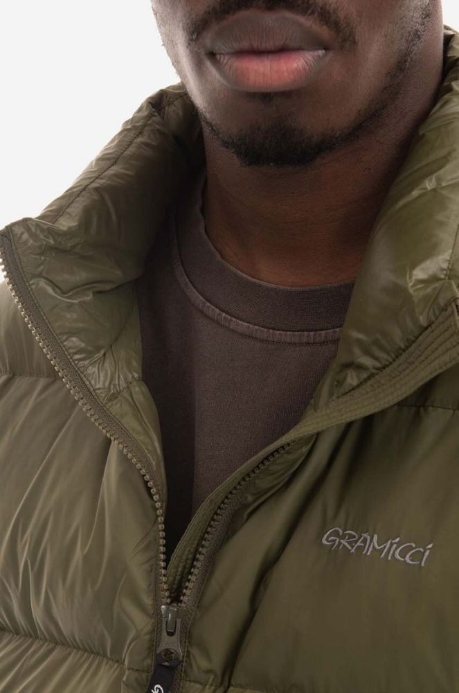 Пухова куртка Gramicci Down Puffer Jacket чоловіча колір зелений зимова G2FU.J013-green фото 4