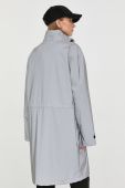Парка Karl Lagerfeld колір срібний перехідна