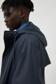 Протидощова куртка Rains 18140 Fishtail Parka колір синій перехідна 18140.47-47.Navy Протидощова куртка Rains 18140 Fishtail Parka колір синій перехідна 18140.47-47.Navy