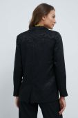 Піджак Y.A.S колір чорний однобортний візерунок