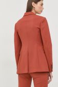 Піджак Tiger Of Sweden колір помаранчевий однобортний однотонна