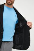 Піджак Emporio Armani чоловіча колір чорний