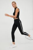 Легінси Dkny жіночі колір чорний з аплікацією (2617051)