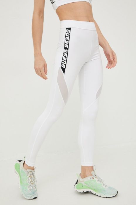 Легінси Guess жіночі колір білий з принтом (2500481)