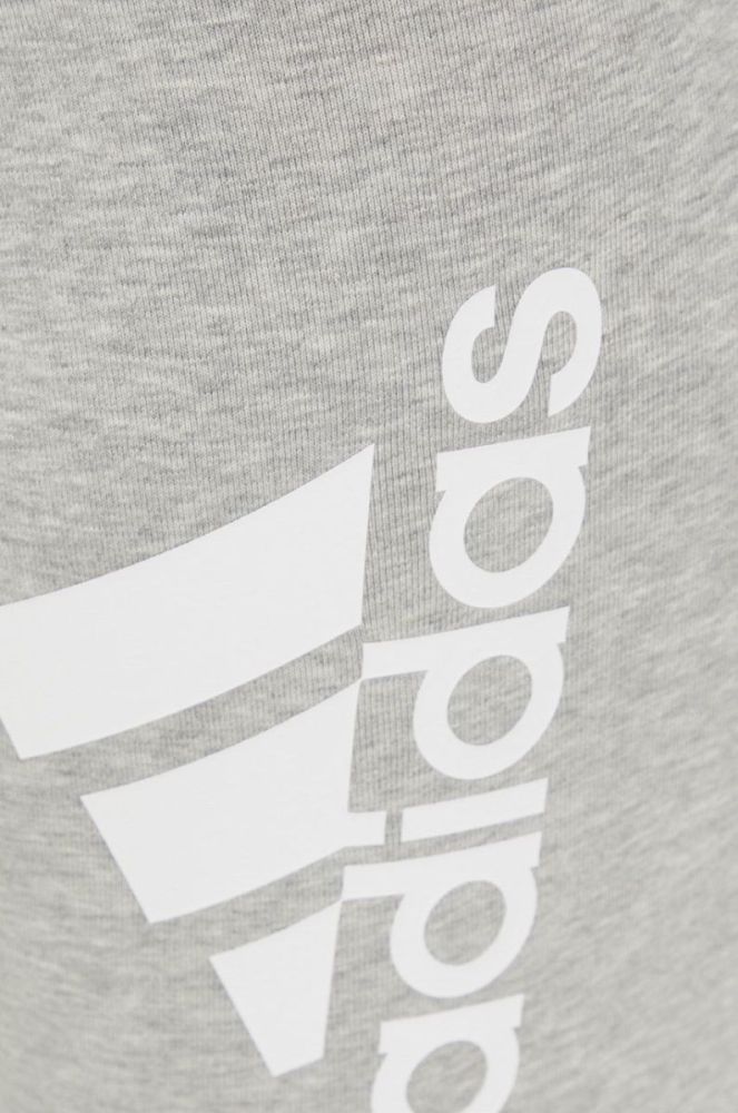 Легінси adidas жіночі колір сірий меланж (2528822) фото 4