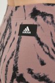 Легінси adidas жіночі колір фіолетовий візерунок (2526140)