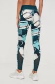 Легінси для тренувань Reebok Lux Perform жіночі колір зелений візерунок