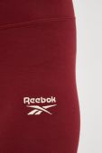 Легінси для тренувань Reebok Reebok Identity жіночі колір бордовий однотонні