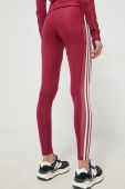 Легінси adidas Originals жіночі колір бордовий з аплікацією