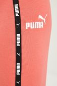 Легінси Puma Power Tape жіночі колір помаранчевий з аплікацією