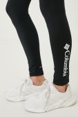 Спортивні легінси Columbia Hike жіночі колір чорний однотонні