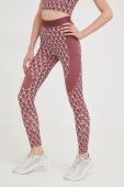 Легінси Guess жіночі колір рожевий візерунок (2761883)