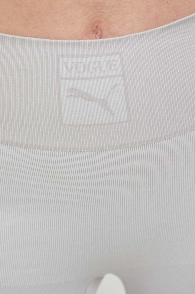 Легінси Puma x VOGUE жіночі колір сірий однотонні 536694-43 фото 4