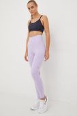 Легінси для тренувань adidas by Stella McCartney Truepurpose жіночі колір фіолетовий однотонні