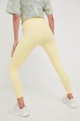 Легінси для йоги adidas Performance Yoga Studio жіночі колір жовтий однотонні