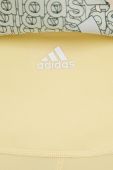 Легінси для йоги adidas Performance Yoga Studio жіночі колір жовтий однотонні