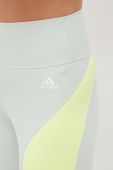 Легінси для тренувань adidas Performance Training Essential жіночі колір зелений візерунок