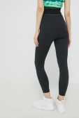 Легінси Fila жіночі колір чорний однотонні