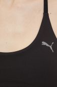 Бюстгальтер для йоги Puma Studio колір чорний однотонний (2838540)