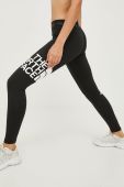 Спортивні легінси The North Face Flex жіночі колір чорний однотонні