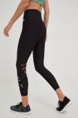 Легінси для тренувань P.E Nation The Original жіночі колір чорний з принтом