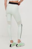 Легінси для тренувань adidas Performance Hyperglam жіночі колір зелений з принтом