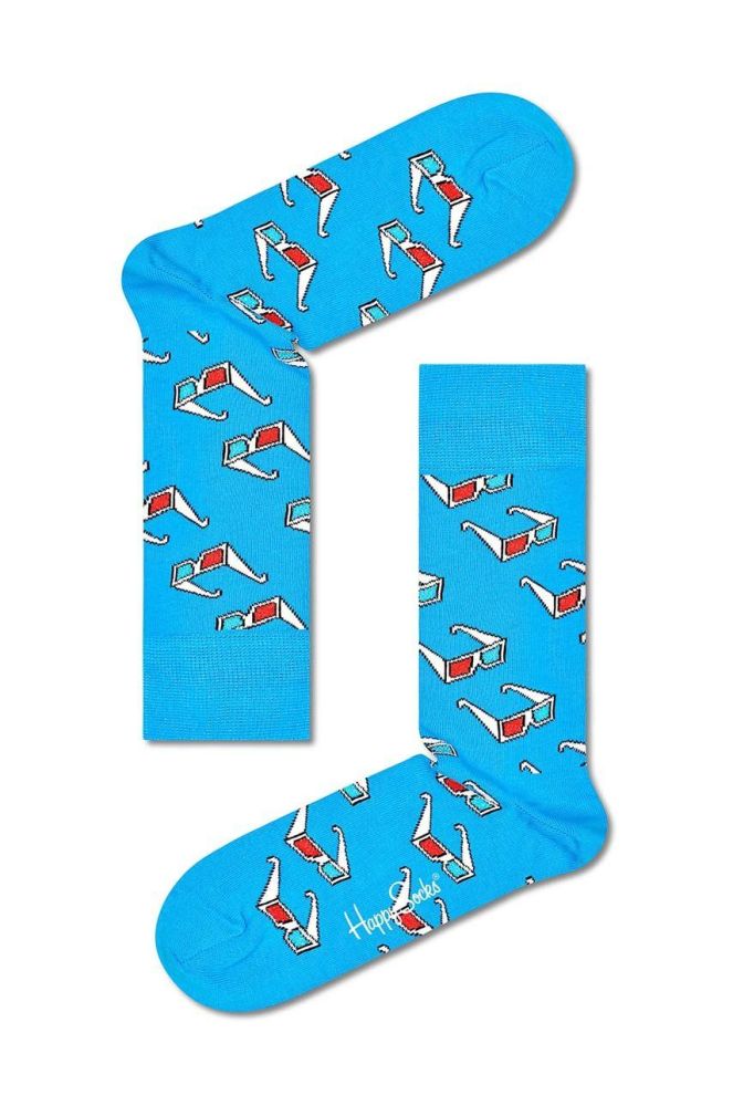 Шкарпетки Happy Socks жіночі колір блакитний (2527135)