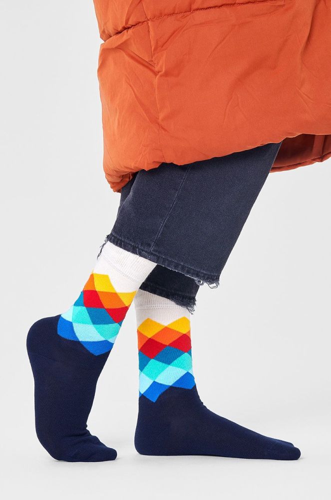 Шкарпетки Happy Socks жіночі колір синій (2536853)