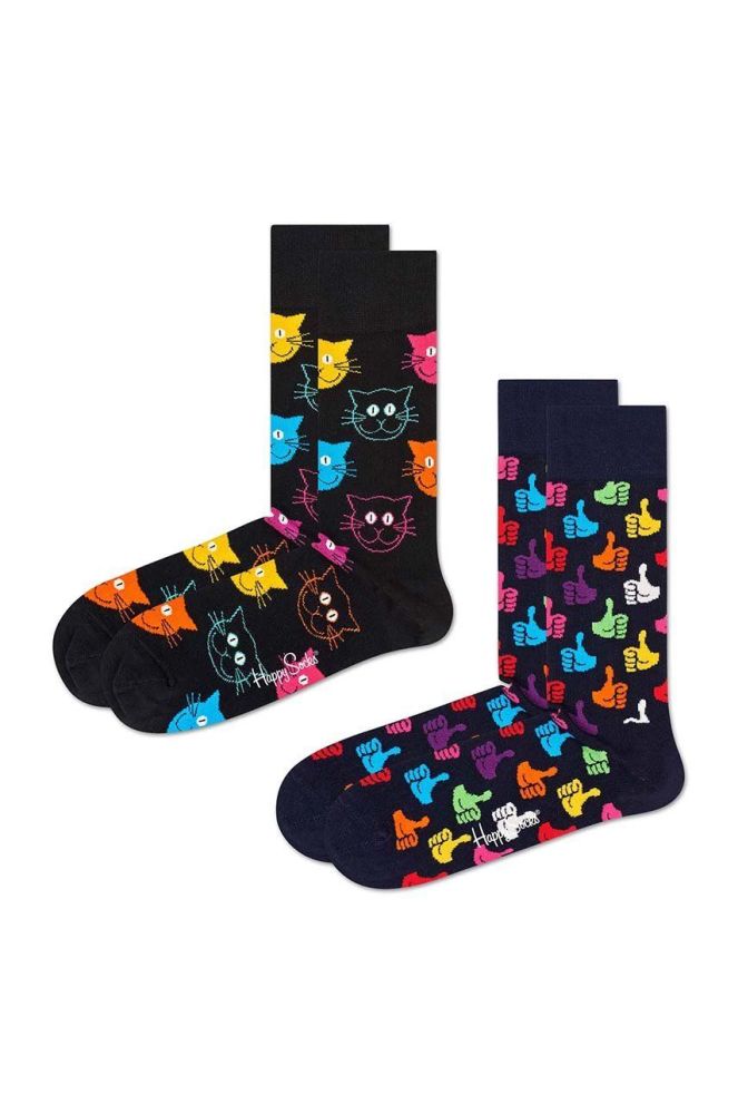 Шкарпетки Happy Socks 2-pack жіночі колір барвистий (2536859)