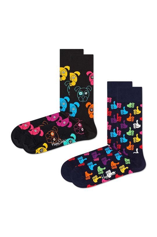 Шкарпетки Happy Socks 2-pack жіночі колір барвистий (2527184)