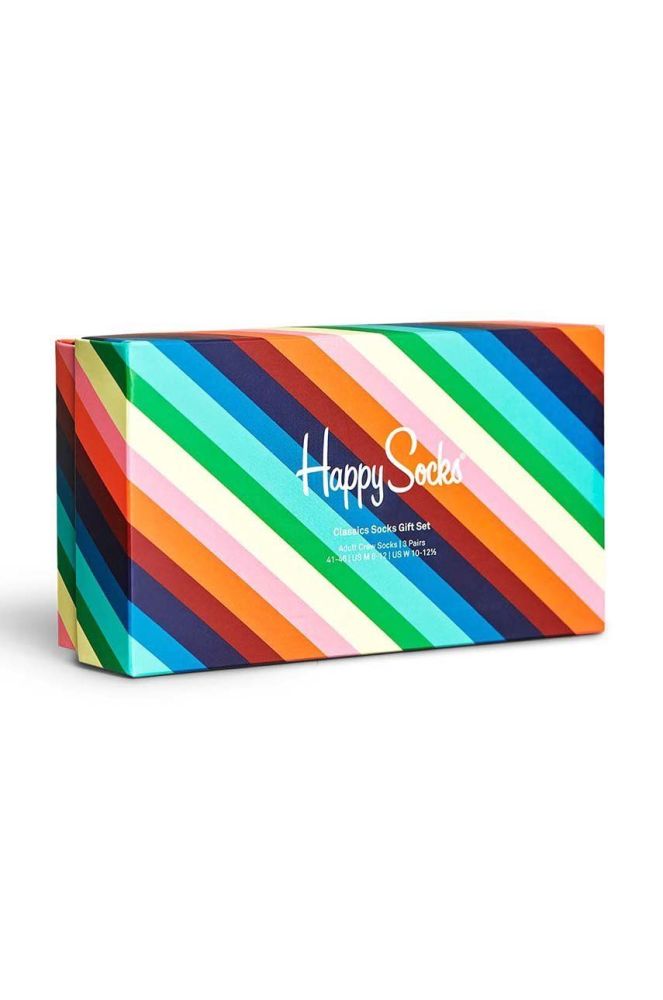 Шкарпетки Happy Socks 3-pack жіночі колір барвистий (2569862)