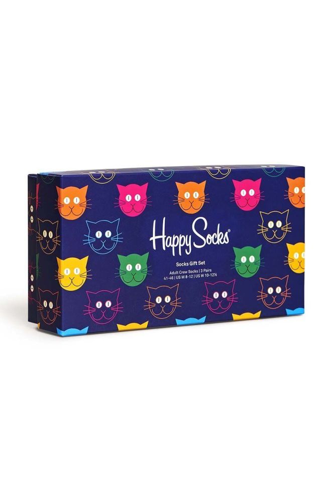 Шкарпетки Happy Socks 3-pack жіночі колір барвистий (2569866)