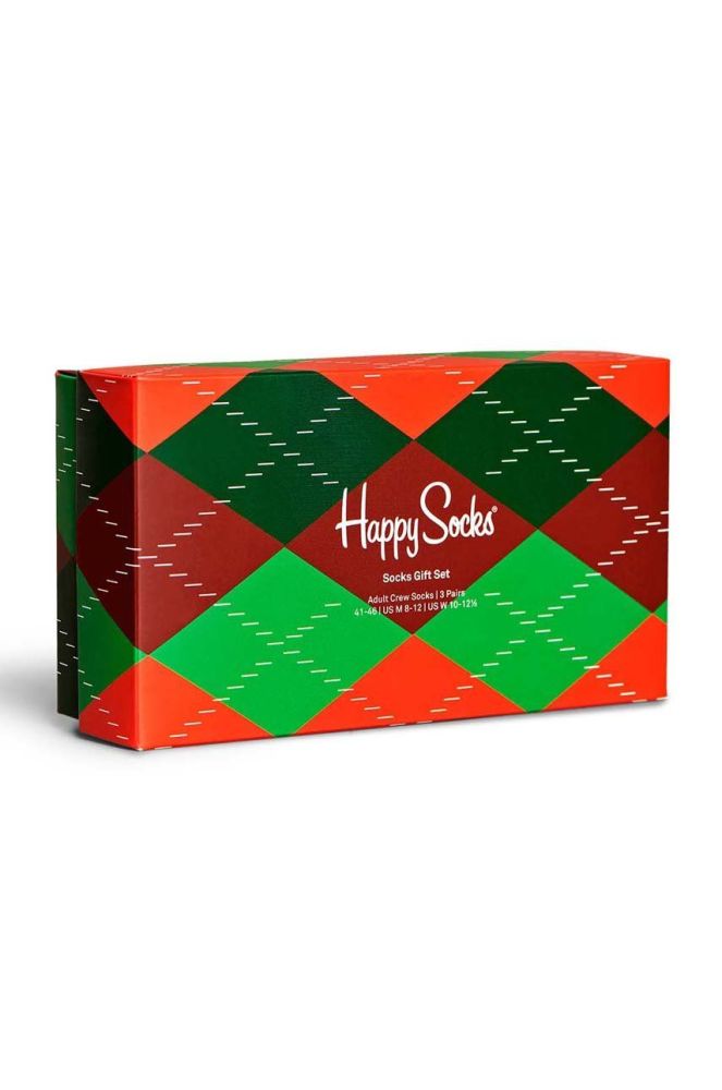 Шкарпетки Happy Socks Holiday Classics 3-pack колір барвистий