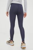 Спортивні легінси Jack Wolfskin Iseler жіночі колір синій однотонні