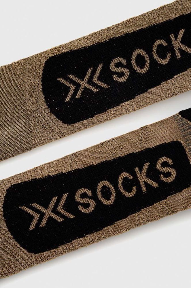 Лижні шкарпетки X-Socks Helixx Gold 4.0 колір золотий фото 3